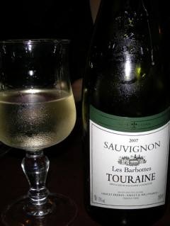 Touraine SauvignongLes Barbottesh